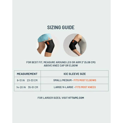 KT TAPE ICE SLEEVE L/XL