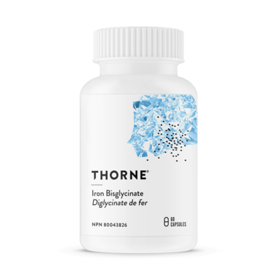 Thorne Research Iron Bisglycinate (60 Capsules)