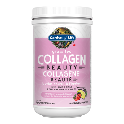 Garden of Life Grass Fed Collagen Beauty - Strawberry Lemonade (270 g)