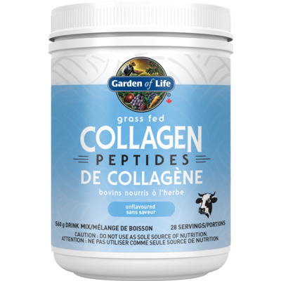 Garden of Life Grass Fed Collagen Peptides - Unflavored (560 g)